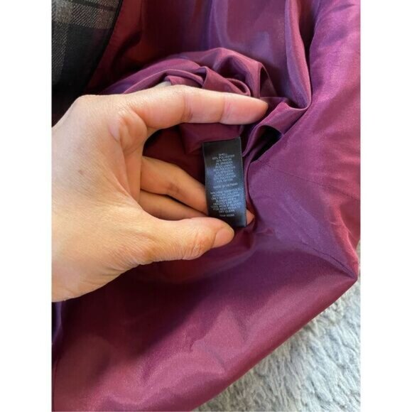 NWT express plaid womens blazer size 10 work office chic - Picture 6 of 7